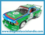BMW 3.5 CSL #43 " 24H LE MANS 1976 " DE FLY CAR MODEL REF/ 88086 . TODOS LOS COCHES DE LA WEB, SON COMPATIBLES CON CIRCUITOS SCALEXTRIC, SUPERSLOT, NINCO Y CARRERA..........  WWW.DIEGOCOLECCIOLANDIA.COM . TIENDA SCALEXTRIC SLOT MADRID ESPAÑA . SLOT CARS SHOP MADRID SPAIN .