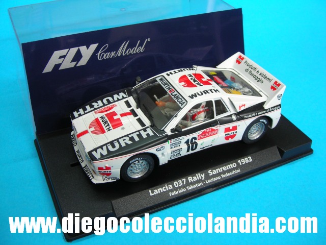 FLY CAR MODEL LANCIA 037 # 16 