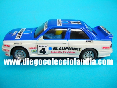 BMW M3 "Blaupunkt" de EXIN / SCALEXTRIC REf/ 8339. COMERCIALIZADO POR  EXIN en 1992. Coche en perfecto estado sin caja.