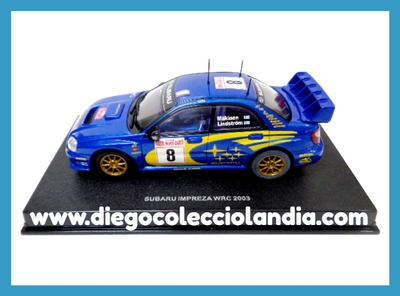 SUBARU IMPREZA WRC 2003 #8 " RALLYE MONTE CARLO / MÄKINEN "  DE AUTOart SLOT RACING REF / 13007 . COCHE CON LUCES . TODOS LOS COCHES DE LA WEB, SON COMPATIBLES CON CIRCUITOS SCALEXTRIC, SUPERSLOT, NINCO Y CARRERA... www.diegocolecciolandia.com . Tienda Slot Scalextric Madrid España . Slot Cars Shop Madrid Spain.