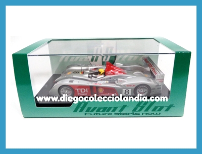 AUDI LMP10 #8 " LE MANS 2006 WINNER " DE AVANT SLOT REF/ 50103 . TODOS LOS COCHES DE LA WEB, SON COMPATIBLES CON CIRCUITOS SCALEXTRIC, SUPERSLOT, NINCO Y CARRERA..........  www.diegocolecciolandia.com . Slot Cars Shop Madrid Spain . Tienda Slot Scalextric Madrid España .