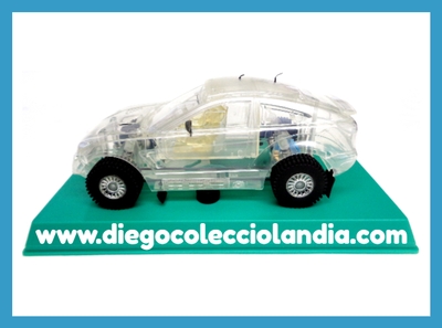 MITSUBISHI LANCER RACING " CLEAR CAR " DE AVANT SLOT REF/ 50799 . EDICIÓN LIMITADA Y NUMERADA  DE 250 UNIDADES . TODOS LOS COCHES DE LA WEB, SON COMPATIBLES CON CIRCUITOS SCALEXTRIC, SUPERSLOT, NINCO Y CARRERA..... www.diegocolecciolandia.com . Tienda Scalextric Madrid . Tienda Slot España . Scalextric Store Spain . Scalextric Shop Spain .