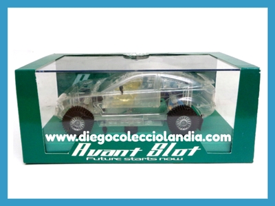 MITSUBISHI LANCER RACING " CLEAR CAR " DE AVANT SLOT REF/ 50799 . EDICIÓN LIMITADA Y NUMERADA  DE 250 UNIDADES . TODOS LOS COCHES DE LA WEB, SON COMPATIBLES CON CIRCUITOS SCALEXTRIC, SUPERSLOT, NINCO Y CARRERA..... www.diegocolecciolandia.com . Tienda Scalextric Madrid . Tienda Slot España . Scalextric Store Spain . Scalextric Shop Spain .