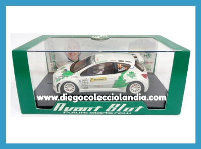 PEUGEOT 207 IRC 2008 " OJEDA / RALLY BARUM " DE AVANT SLOT REF / 50505 . EDICIÓN LIMITADA A 500 UNIDADES. TODOS LOS COCHES DE LA WEB, SON COMPATIBLES CON CIRCUITOS SCALEXTRIC, SUPERSLOT, NINCO Y CARRERA........ www.diegocolecciolandia.com . Tienda Slot Scalextric Madrid España . Slot Cars Shop Madrid Spain .