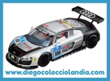 AUDI R8 LMS " TEAM ABT SPORTSLINE / 24H. NÜRBURGRING 2009 "  DE CARRERA EVOLUTION REF/ 27321 .  TODOS LOS COCHES DE LA WEB, SON COMPATIBLES CON CIRCUITOS SCALEXTRIC, SUPERSLOT, NINCO Y CARRERA.... WWW.DIEGOCOLECCIOLANDIA.COM . TIENDA SLOT SCALEXTRIC MADRID ESPAÑA . SLOT CARS SHOP SPAIN . SCALEXTRIC STORE SPAIN .