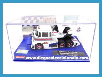 CARRERA RACETRUCK / TRUCKSTER CABOVER " MARTINA REHSING #3 " DE CARRERA DIGITAL 1/32 REF / 31049 . www.diegocolecciolandia.com .Tienda Scalextric Madrid España . Tienda Slot Madrid España . Scalextric Store Spain . Scalextric Shop Madrid Spain .