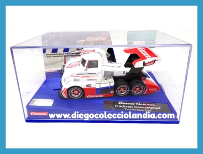 CARRERA RACETRUCK / TRUCKSTER CONVENTIONAL " CARRERA RACE TAXI " DE CARRERA DIGITAL 1/32 REF / 31092 . www.diegocolecciolandia.com .Tienda Scalextric Madrid España . Tienda Slot Madrid España . Scalextric Store Spain . Scalextric Shop Madrid Spain .