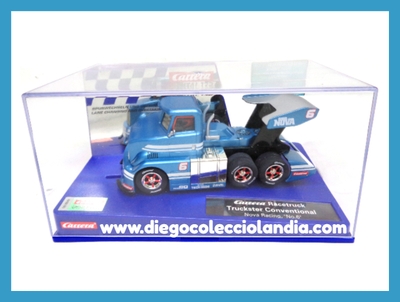 CARRERA RACETRUCK / TRUCKSTER CONVENTIONAL " NOVA RACING #6 " DE CARRERA DIGITAL 1/32 REF / 30989 . www.diegocolecciolandia.com .Tienda Scalextric Madrid España . Tienda Slot Madrid España . Scalextric Store Spain . Scalextric Shop Madrid Spain .