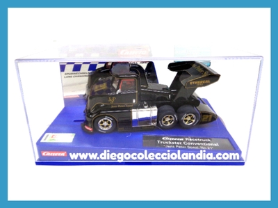 CARRERA RACETRUCK / TRUCKSTER CONVENTIONAL " JENS PETER SPEZL #21 " DE CARRERA DIGITAL 1/32 REF / 31048 . www.diegocolecciolandia.com .Tienda Scalextric Madrid España . Tienda Slot Madrid España . Scalextric Store Spain . Scalextric Shop Madrid Spain .