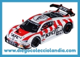 AUDI R8 LMS GT3 EVO II " KFC #2 "  DE CARRERA EVOLUTION REF/ 27827 . COCHE CON LUCES . TODOS LOS COCHES DE LA WEB, SON COMPATIBLES CON CIRCUITOS SCALEXTRIC, SUPERSLOT, NINCO Y CARRERA... WWW.DIEGOCOLECCIOLANDIA.COM . TIENDA SLOT SCALEXTRIC MADRID ESPAÑA . SLOT CARS SHOP MADRID . SCALEXTRIC STORE SPAIN .