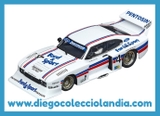 FORD CAPRI ZAKSPEED TURBO #4 " LILI REISENBICHLER " DE CARRERA EVOLUTION REF/ 27628 . TODOS LOS COCHES DE LA WEB, SON COMPATIBLES CON CIRCUITOS SCALEXTRIC, SUPERSLOT, NINCO Y CARRERA... WWW.DIEGOCOLECCIOLANDIA.COM . TIENDA SLOT SCALEXTRIC MADRID ESPAÑA . SLOT CARS SHOP MADRID SPAIN . SCALEXTRIC STORE SPAIN .