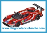 FORD GT " RACE CAR #67 " DE CARRERA EVOLUTION REF/ 27699 . COCHE CON LUCES . TODOS LOS COCHES DE LA WEB, SON COMPATIBLES CON CIRCUITOS SCALEXTRIC, SUPERSLOT, NINCO Y CARRERA... WWW.DIEGOCOLECCIOLANDIA.COM . TIENDA SLOT SCALEXTRIC MADRID ESPAÑA . SLOT CARS SHOP MADRID . SCALEXTRIC STORE SPAIN