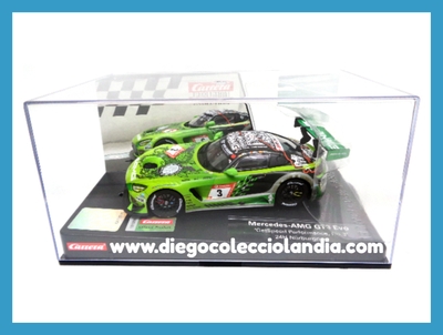 MERCEDES AMG GT3 EVO #3 "GETSPEED PERFORMANCE " DE CARRERA EVOLUTION REF/ 27776 . COCHE CON LUCES . TODOS LOS COCHES DE LA WEB, SON COMPATIBLES CON CIRCUITOS SCALEXTRIC, SUPERSLOT, NINCO Y CARRERA... www.diegocolecciolandia.com . Tienda Slot Scalextric Madrid España . Slot Cars Shop Madrid . Scalextric Store Spain .
