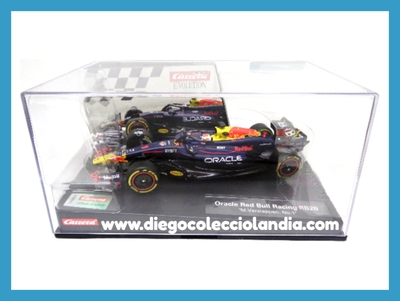 ORACLE RED BULL RACING RB20 #1" M. VERSTAPPEN " DE CARRERA EVOLUTION REF/ 27802 .TODOS LOS COCHES DE LA WEB, SON COMPATIBLES CON CIRCUITOS SCALEXTRIC, SUPERSLOT, NINCO Y CARRERA... www.diegocolecciolandia.com .Tienda Scalextric Madrid España . Scalextric Store Spain .