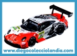 PORSCHE 911 GT3 R " LIONSPEED GP #24 " DE CARRERA EVOLUTION REF/ 27821 . COCHE CON LUCES . TODOS LOS COCHES DE LA WEB, SON COMPATIBLES CON CIRCUITOS SCALEXTRIC, SUPERSLOT, NINCO Y CARRERA... WWW.DIEGOCOLECCIOLANDIA.COM .TIENDA SCALEXTRIC MADRID ESPAÑA . SCALEXTRIC STORE SPAIN .