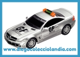 AMG MERCEDES SL 63 " SAFETY CAR " DE CARRERA GO REF / 61180 . COCHE EN ESCALA 1/43 . CON LUCES DE SIRENA. WWW.DIEGOCOLECCIOLANDIA.COM . TIENDA SCALEXTRIC MADRID ESPAÑA