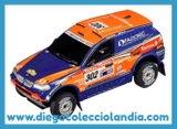 BMW X3 CC " RALLY DAKAR 09 " DE CARRERA GO REF / 61170 . COCHE EN ESCALA 1/43 . COMPATIBLE CON SCALEXTRIC COMPACT .  WWW.DIEGOCOLECCIOLANDIA.COM . TIENDA SCALEXTRIC MADRID ESPAÑA . SLOT CARS SHOP MADRID SPAIN . COCHES EN ESCALA 1/43 DE CARRERA GO .
