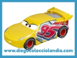 DISNEY PIXAR CARS " RUST / EZE - CRUZ RAMIREZ " DE CARRERA GO REF / 64105 . COCHE EN ESCALA 1/43 . WWW.DIEGOCOLECCIOLANDIA.COM . TIENDA SCALEXTRIC MADRID ESPAÑA . SLOT CARS SHOP MADRID SPAIN . COCHES EN ESCALA 1/43 DE CARRERA GO .
