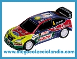 FORD FOCUS RS WRC 06 " BP FORD ABU DHABI WORLD RALLY TEAM - #4 RMC 2008 " DE CARRERA GO REF / 61120 . COCHE EN ESCALA 1/43 . WWW.DIEGOCOLECCIOLANDIA.COM . TIENDA SCALEXTRIC MADRID ESPAÑA
