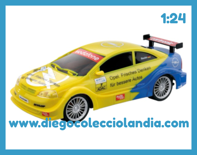 OPEL ASTRA V8  #7 DE CARTRONIC REF / 31010 . COCHE EN ESCALA 1:24 COMPATIBLE CON CIRCUITOS NINCO , CARRERA Y CARTRONIC  ........................... www.diegocolecciolandia.com . Tienda Slot, Scalextric Madrid, España . Slot Cars Shop Madrid Spain.