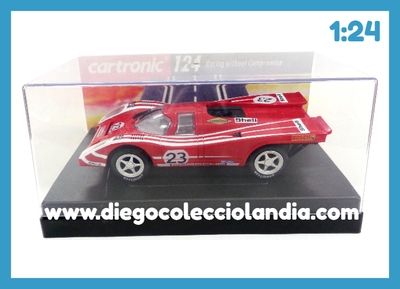 PORSCHE 917K #23 DE CARTRONIC REF / 31016 . COCHE EN ESCALA 1:24 . CON LUCES DELANTERAS . COMPATIBLE CON CIRCUITOS NINCO ,CARRERA Y CARTRONIC ... www.diegocolecciolandia.com . Tienda Slot Scalextric Madrid España . Slot Cars Shop Spain . Scalextric Store Spain .