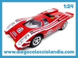 PORSCHE 917K #23 DE CARTRONIC REF / 31016 . COCHE EN ESCALA 1:24 . CON LUCES DELANTERAS . COMPATIBLE CON CIRCUITOS NINCO ,CARRERA Y CARTRONIC ... WWW.DIEGOCOLECCIOLANDIA.COM . TIENDA SLOT SCALEXTRIC MADRID ESPAÑA . SLOT CARS SHOP SPAIN . SCALEXTRIC STORE SPAIN .