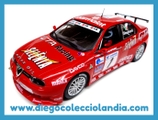 ALFA ROMEO 156 GTA #1 " 1º FIA ETCC 2002 " DE FLY  CAR MODEL  REF/ 96041 . TODOS LOS COCHES DE LA WEB, SON COMPATIBLES CON CIRCUITOS SCALEXTRIC, SUPERSLOT, NINCO Y CARRERA... WWW.DIEGOCOLECCIOLANDIA.COM . TIENDA SLOT SCALEXTRIC MADRID ESPAÑA . SLOT CARS SHOP MADRID SPAIN . SCALEXTRIC STORE .