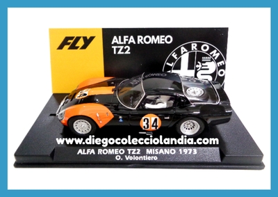 ALFA ROMEO TZ2 " MISANO 1973 " DE FLY CAR MODEL REF / A2103 . REFERENCIA DE LA NUEVA FLY . TODOS LOS COCHES DE LA WEB, SON COMPATIBLES CON CIRCUITOS SCALEXTRIC, SUPERSLOT, NINCO Y CARRERA... www.diegocolecciolandia.com . Tienda Scalextric Madrid España . Slot Cars Shop Madrid Spain . Fly Car Model Store . Scalextric Store Madrid .
