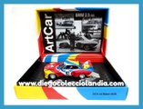 BMW 3.5 CSL ART CAR / LE MANS 1975 DE FLY CAR MODEL REF / 96048 . TODOS LOS COCHES DE LA WEB, SON COMPATIBLES CON CIRCUITOS SCALEXTRIC, SUPERSLOT, NINCO Y CARRERA.... WWW.DIEGOCOLECCIOLANDIA.COM . TIENDA SCALEXTRIC SLOT MADRID ESPAÑA . SLOT CARS SHOP MADRID SPAIN .