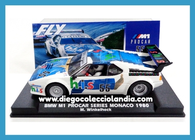 BMW M1 " PROCAR SERIES MONACO 1980 " DE FLY CAR MODEL REF / A2062 . REFERENCIA DE LA NUEVA FLY . TODOS LOS COCHES DE LA WEB, SON COMPATIBLES CON CIRCUITOS SCALEXTRIC, SUPERSLOT, NINCO Y CARRERA... www.diegocolecciolandia.com . Tienda Scalextric Madrid España . Scalextric Store Madrid Spain .