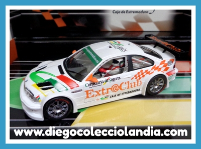 BMW M3 GTR " EDICIÓN ESPECIAL CAJA EXTREMADURA " DE FLY CAR MODEL REF/ 96049 . TODOS LOS COCHES DE LA WEB SON, COMPATIBLES CON CIRCUITOS SCALEXTRIC, SUPERSLOT, NINCO Y CARRERA...  www.diegocolecciolandia.com . Tienda Scalextric Madrid. Tienda Slot madrid. Tienda Scalextric España . Tienda Slot España .