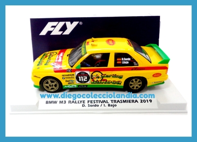 BMW M3 " RALLYE FESTIVAL TRASMIERA 2019 / D. SORDO " DE FLY CAR MODEL REF / E2052 . REFERENCIA DE LA NUEVA FLY . TODOS LOS COCHES DE LA WEB, SON COMPATIBLES CON CIRCUITOS SCALEXTRIC, SUPERSLOT, NINCO Y CARRERA... www.diegocolecciolandia.com . Tienda Scalextric Madrid España . Slot Cars Shop Madrid Spain . Fly Car Model Store . Scalextric Store Spain .
