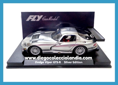 DODGE VIPER GTS-R " SILVER EDITION " DE FLY CAR MODEL REF/ 88178 .TODOS LOS COCHES DE LA WEB, SON COMPATIBLES CON CIRCUITOS SCALEXTRIC, SUPERSLOT, NINCO Y CARRERA....  www.diegocolecciolandia.com . Tienda Scalextric Madrid .Tienda Slot España . Scalextric Shop Spain. Scalextric Store Spain . 