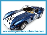 FERRARI 250 GTO " 12H. SEBRING 1963 " DE FLY CAR MODEL REF/ 88211 . TODOS LOS COCHES DE LA WEB, SON COMPATIBLES CON CIRCUITOS SCALEXTRIC, SUPERSLOT, NINCO Y CARRERA....  WWW.DIEGOCOLECCIOLANDIA.COM . TIENDA SCALEXTRIC SLOT MADRID ESPAÑA . SLOT CARS SHOP MADRID SPAIN .