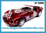 FERRARI 250 GTO " EDICIÓN GAUGEMASTER " DE FLY CAR MODEL REF/ 99027 . NÚMERO 0000 . TODOS LOS COCHES DE LA WEB, SON COMPATIBLES CON CIRCUITOS SCALEXTRIC, SUPERSLOT, NINCO Y CARRERA....  WWW.DIEGOCOLECCIOLANDIA.COM . TIENDA SCALEXTRIC MADRID .TIENDA SLOT ESPAÑA . SCALEXTRIC SHOP SPAIN. SCALEXTRIC STORE SPAIN . 