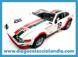 FERRARI 365 GTB/4 #18 " 6H. WATKINS GLEN 1972 " DE FLY CAR MODEL REF/ 88251 . TODOS LOS COCHES DE LA WEB, SON COMPATIBLES CON CIRCUITOS SCALEXTRIC, SUPERSLOT, NINCO Y CARRERA... WWW.DIEGOCOLECCIOLANDIA.COM . TIENDA SLOT SCALEXTRIC MADRID ESPAÑA. SLOT CARS SHOP MADRID SPAIN . SCALEXTRIC STORE MADRID .