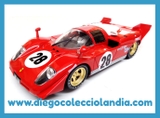 FERRARI 512 S BERLINETTA " 3º DAYTONA 1970 " DE FLY CAR MODEL REF/ C21 . TODOS LOS COCHES DE LA WEB SON, COMPATIBLES CON CIRCUITOS SCALEXTRIC, SUPERSLOT, NINCO Y CARRERA....  WWW.DIEGOCOLECCIOLANDIA.COM . TIENDA SCALEXTRIC SLOT MADRID ESPAÑA . SLOT CARS SHOP SPAIN . FLY CAR MODEL STORE .
