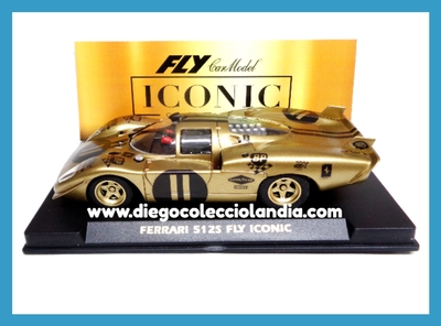 FERRARI 512S " FLY ICONIC " DE FLY CAR MODEL REF / E2103 . REFERENCIA DE LA NUEVA FLY . TODOS LOS COCHES DE LA WEB, SON COMPATIBLES CON CIRCUITOS SCALEXTRIC, SUPERSLOT, NINCO Y CARRERA... www.diegocolecciolandia.com . Tienda Scalextric Madrid España . Scalextric Store Madrid Spain . Scalextric Shop Spain .