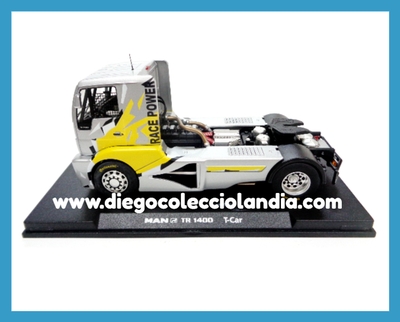 MAN TR 1400 " T-CAR " DE FLY CAR MODEL REF / TRUCK 47 -8021 . TODOS LOS COCHES Y CAMIONES DE LA WEB, SON COMPATIBLES CON CIRCUITOS SCALEXTRIC, SUPERSLOT, NINCO Y CARRERA...  www.diegocolecciolandia.com . Tienda Scalextric Slot Madrid España . Slot Cars Shop Madrid Spain  