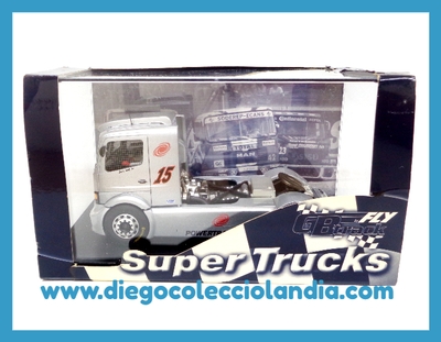 MERCEDES BENZ ATEGO " JARAMA FIA ETRC 2000 " DE FLY CAR MODEL / GB TRACK REF / 08004 . TODOS LOS COCHES Y CAMIONES DE SLOT DE LA WEB, SON COMPATIBLES CON CIRCUITOS SCALEXTRIC, SUPERSLOT, NINCO Y CARRERA.. www.diegocolecciolandia.com . Tienda Scalextric Slot Madrid España . Scalextric Store Madrid 