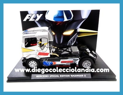 MERCEDES SPECIAL EDITION " MAZINGER Z " DE FLY CAR MODEL REF / ETRUCK 67 . REFERENCIA DE LA NUEVA FLY . TODOS LOS COCHES Y CAMIONES DE LA WEB, SON COMPATIBLES CON CIRCUITOS SCALEXTRIC, SUPERSLOT, NINCO Y CARRERA....  www.diegocolecciolandia.com . Tienda Scalextric Slot Madrid España . Slot Cars Shop Madrid Spain . Scalextric Store Madrid Spain .
