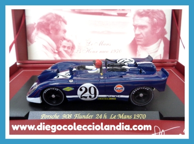 PORSCHE 908 FLUNDER " 24H. LE MANS 1970 / STEVE McQUEEN COLLECTION " DE FLY CAR MODEL REF/ SM2 . TODOS LOS COCHES DE LA WEB SON, COMPATIBLES CON CIRCUITOS SCALEXTRIC, SUPERSLOT, NINCO Y CARRERA...  www.diegocolecciolandia.com . Tienda Scalextric Madrid. Tienda Slot madrid. Tienda Scalextric España . Tienda Slot España .