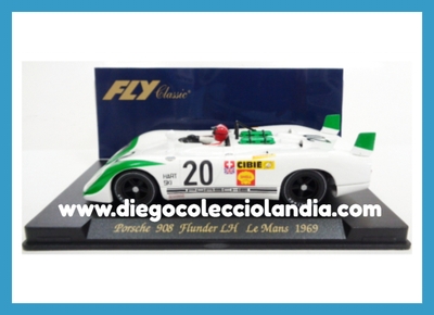 PORSCHE 908 FLUNDER LH #20 " LE MANS 1969 " DE FLY CAR MODEL REF/ C47 .TODOS LOS COCHES DE LA WEB, SON COMPATIBLES CON CIRCUITOS SCALEXTRIC, SUPERSLOT, NINCO Y CARRERA...  www.diegocolecciolandia.com . Tienda scalextric Slot Madrid España . Slot Cars Shop Madrid Spain . Scalextric Store Madrid Spain .