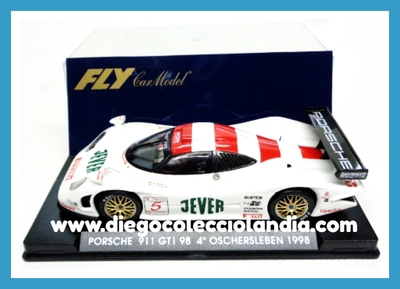 PORSCHE 911 GT1 EVO 98 #5 " 4º ORCHESLEBEN 1998 " DE FLY CAR MODEL REF/ A75 .TODOS LOS COCHES DE LA WEB, SON COMPATIBLES CON CIRCUITOS SCALEXTRIC, SUPERSLOT, NINCO Y CARRERA... www.diegocolecciolandia.com .Tienda Slot Scalextric Madrid España . Slot Cars Shop Madrid Spain .
