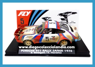 PORSCHE 911 " RALLY SAFARI 1978 / B. WALDEGARD / EFECTO SUCIO " DE FLY CAR MODEL REF / A2100AR  . REFERENCIA DE LA NUEVA FLY . ¡ PARRILLA DELANT . MUY FRÁGIL ! . TODOS LOS COCHES DE LA WEB, SON COMPATIBLES CON CIRCUITOS SCALEXTRIC, SUPERSLOT, NINCO Y CARRERA... www.diegocolecciolandia.com . Tienda Scalextric Madrid . Tienda Slot Madrid . Tienda Scalextric España . Tienda Slot España .