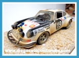 PORSCHE 911 " RALLY SAFARI 1971 / B. ZASADA / EFECTO SUCIO " DE FLY CAR MODEL REF / A2053AR . REFERENCIA DE LA NUEVA FLY . TODOS LOS COCHES DE LA WEB, SON COMPATIBLES CON CIRCUITOS SCALEXTRIC, SUPERSLOT, NINCO Y CARRERA... WWW.DIEGOCOLECCIOLANDIA.COM . TIENDA SCALEXTRIC MADRID ESPAÑA . SLOT CARS SHOP MADRID SPAIN . FLY CAR MODEL STORE .