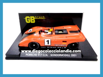 PORSCHE 917 C/A " SONDERMODELL 2001 " DE GB TRACK /  FLY CAR MODEL REF/ EGB 1 . TODOS LOS COCHES DE LA WEB, SON COMPATIBLES CON CIRCUITOS SCALEXTRIC, SUPERSLOT, NINCO Y CARRERA..... www.diegocolecciolandia.com . Tienda Scalextric Slot Madrid España . Slot Cars Shop Madrid Spain . Fly Car Model Store .