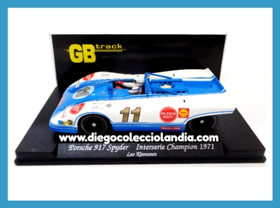 PORSCHE 917 SPYDER " INTERSERIE CHAMPION 1971 " DE GB TRACK /  FLY CAR MODEL REF/ GB2 . TODOS LOS COCHES DE LA WEB, SON COMPATIBLES CON CIRCUITOS SCALEXTRIC, SUPERSLOT, NINCO Y CARRERA..... www.diegocolecciolandia.com . Tienda Scalextric Madrid España . Slot Cars Shop Madrid Spain . Scalextric Store Madrid Spain .