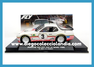 PORSCHE 924 GTP #3 " 24H. LE MANS 1980 " DE FLY CAR MODEL REF / E2026 . REFERENCIA DE LA NUEVA FLY . TODOS LOS COCHES DE LA WEB, SON COMPATIBLES CON CIRCUITOS SCALEXTRIC, SUPERSLOT, NINCO Y CARRERA... www.diegocolecciolandia.com . Tienda Scalextric Madrid España . Slot Cars Shop Madrid Spain .