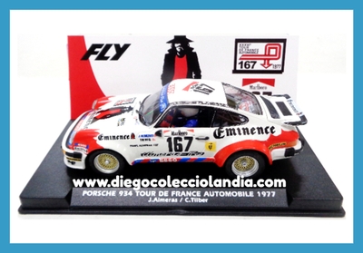 PORSCHE 934 " TOUR DE FRANCE AUTOMOBILE 1977 " DE FLY CAR MODEL REF / A2092 . REFERENCIA DE LA NUEVA FLY . TODOS LOS COCHES DE LA WEB, SON COMPATIBLES CON CIRCUITOS SCALEXTRIC, SUPERSLOT, NINCO Y CARRERA... www.diegocolecciolandia.com . Tienda Scalextric Madrid España . Slot Cars Shop Madrid Spain . Fly Car Model Store . Scalextric Store Madrid .